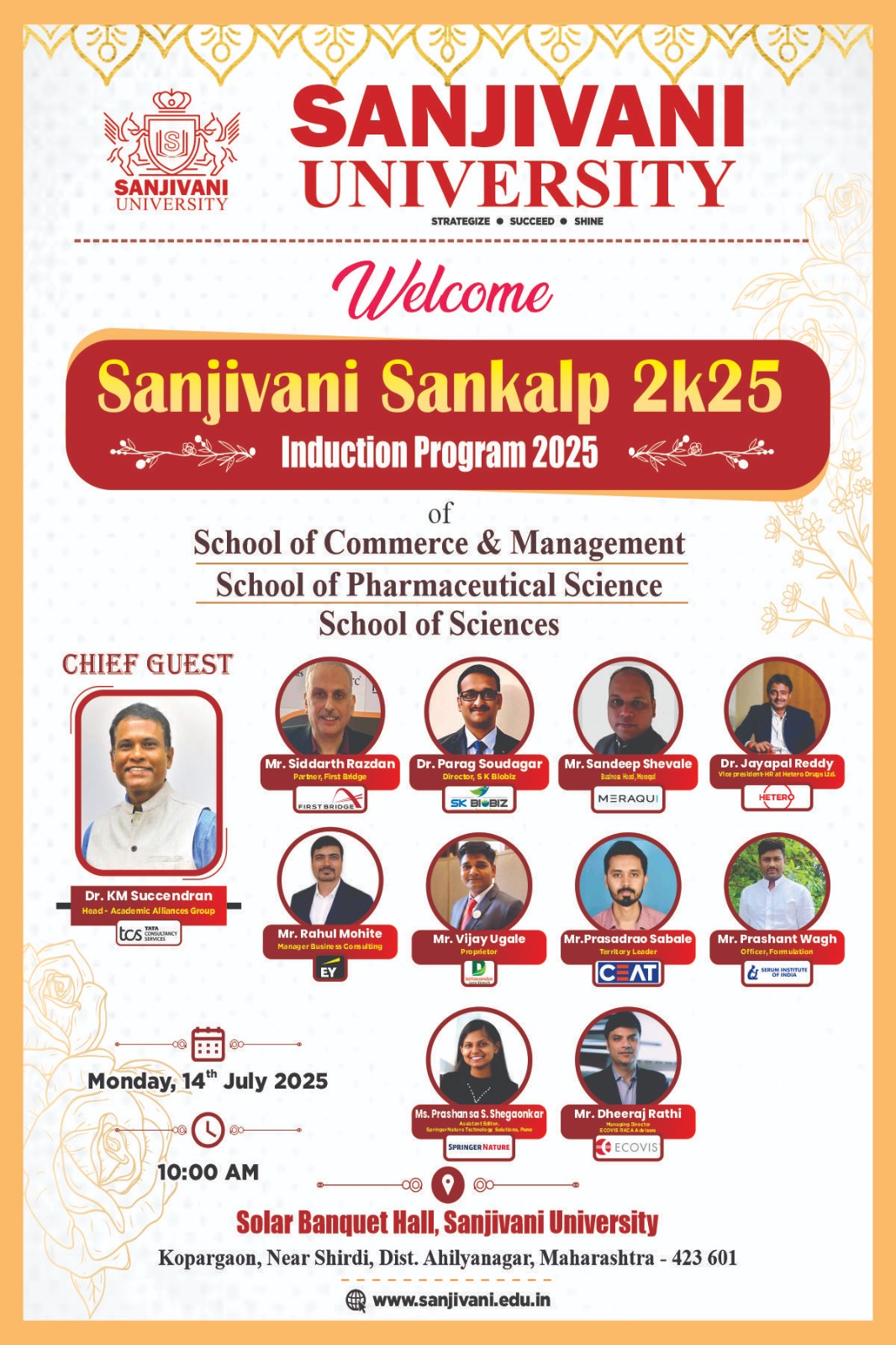 First Year Induction Program 2K25